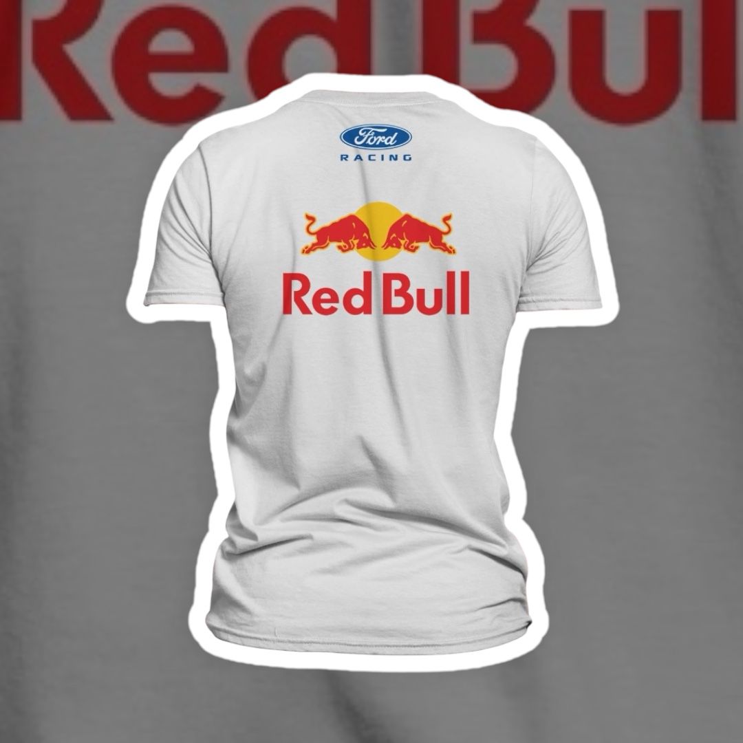 Polera RedBull 2026 F1 Blanca