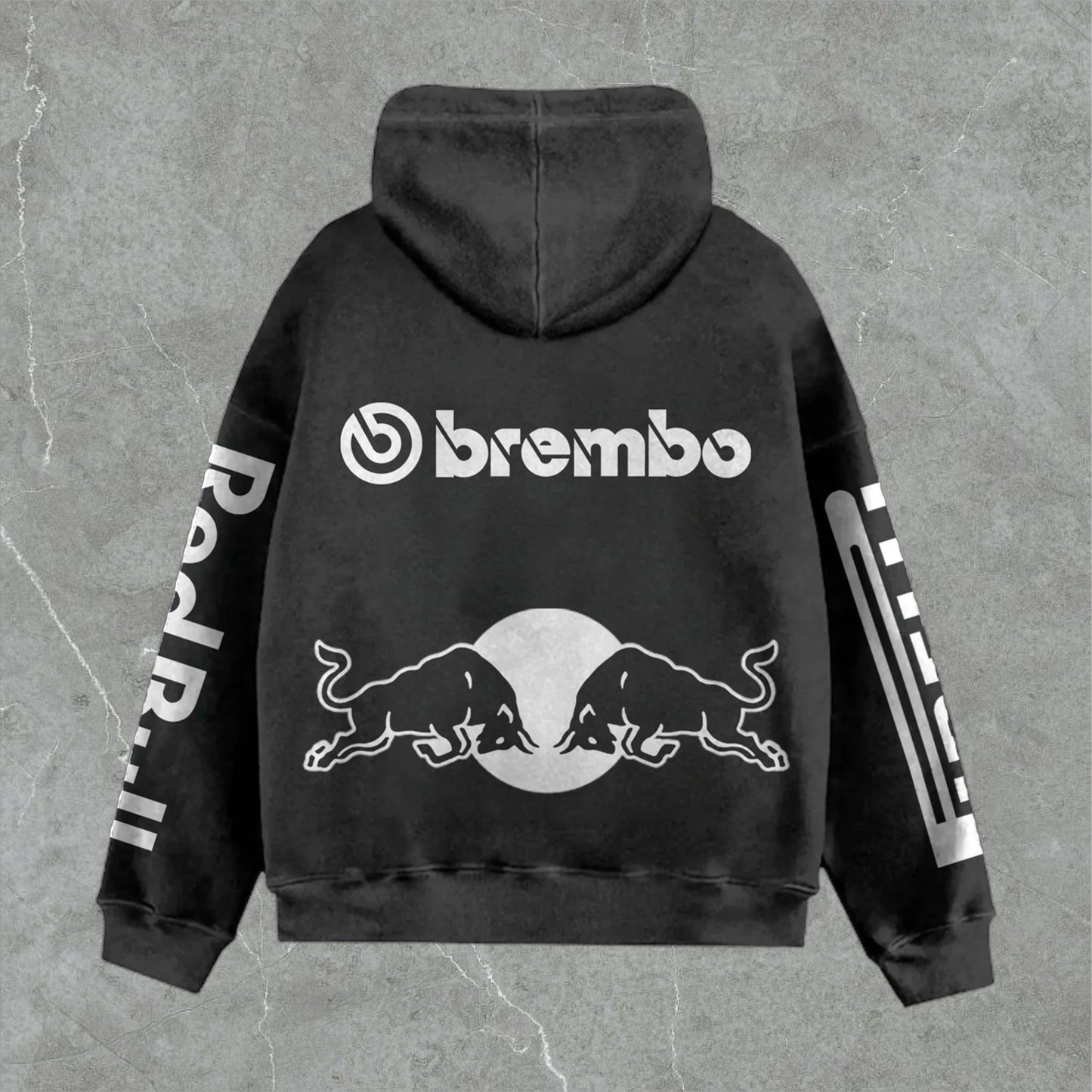 Poleron Redbull White-Logo 2026