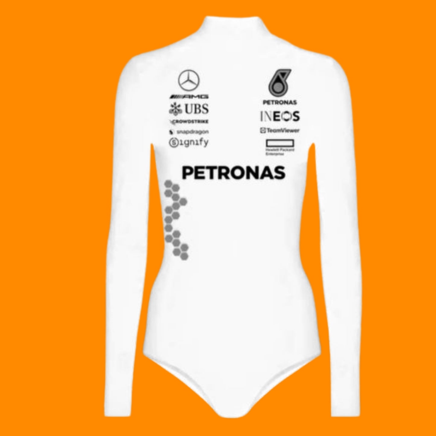 Body Mujer Piloto F1