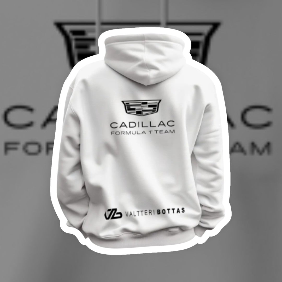 Poleron F1 Cadillac Blanco 2026 V.Bottas