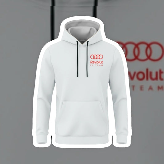 Poleron F1 Audi Blanco 2026