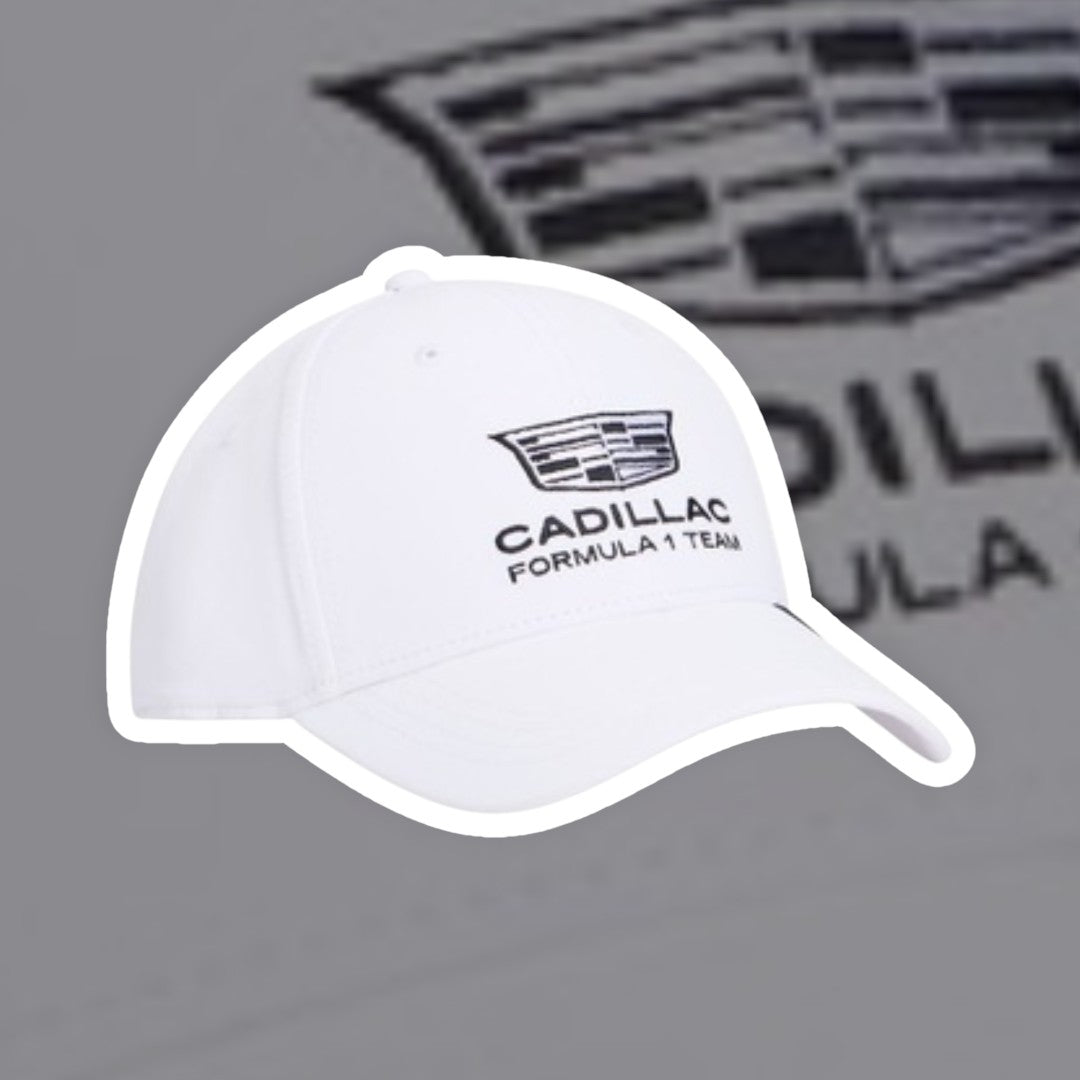 Gorra F1 Cadillac Blanca 2026