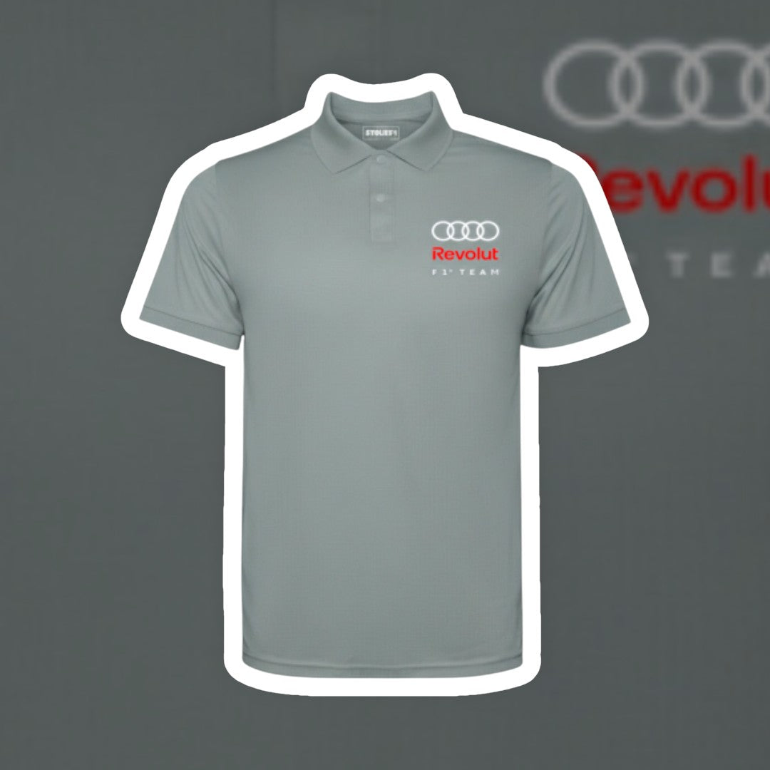 Polera F1 Audi Gris 2026