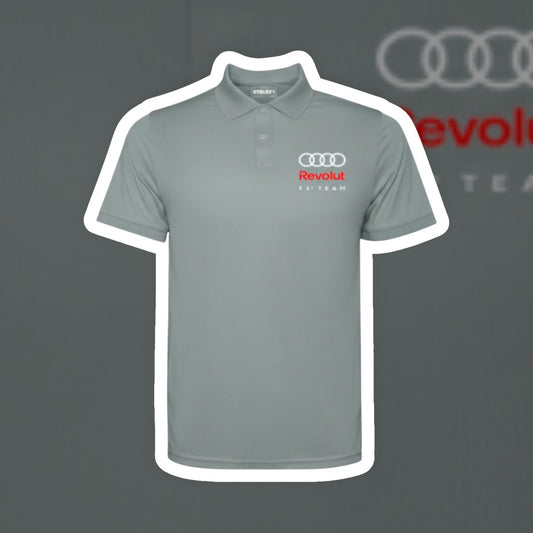 Polera F1 Audi Gris 2026