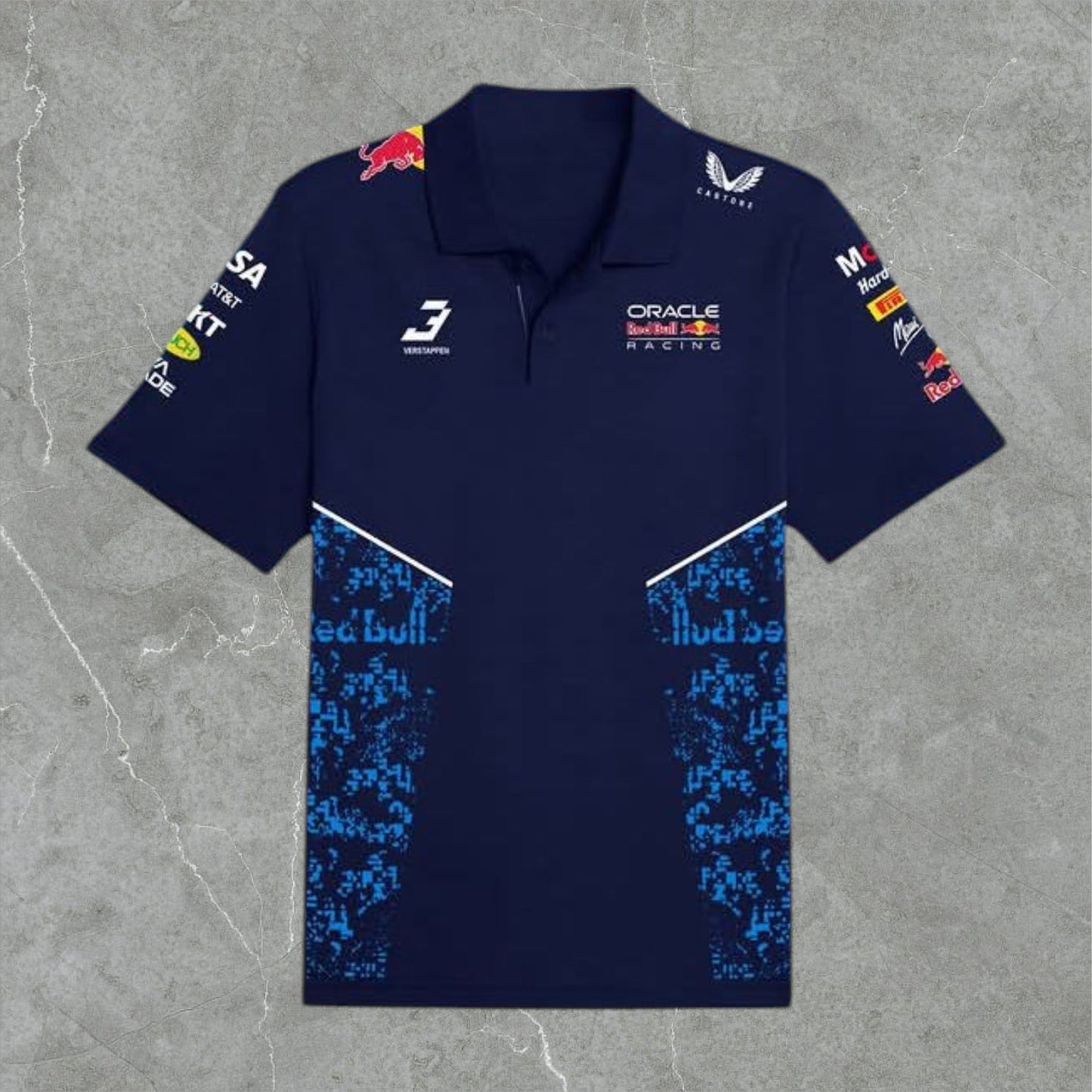 Polera RedBull Pique M. Verstappen 2026