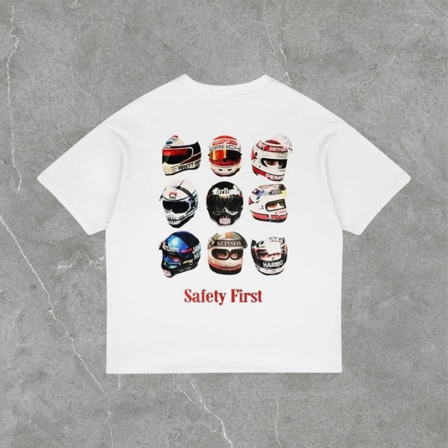 Polera Blanca Safety First