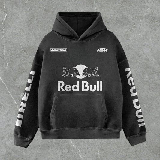 Poleron Redbull White-Logo 2026